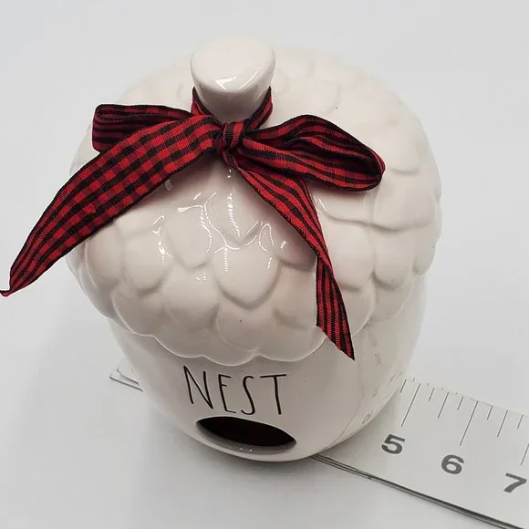 Rae Dunn Acorn Shaped NEST Birdhouse - NWOT - Picture 12 of 14